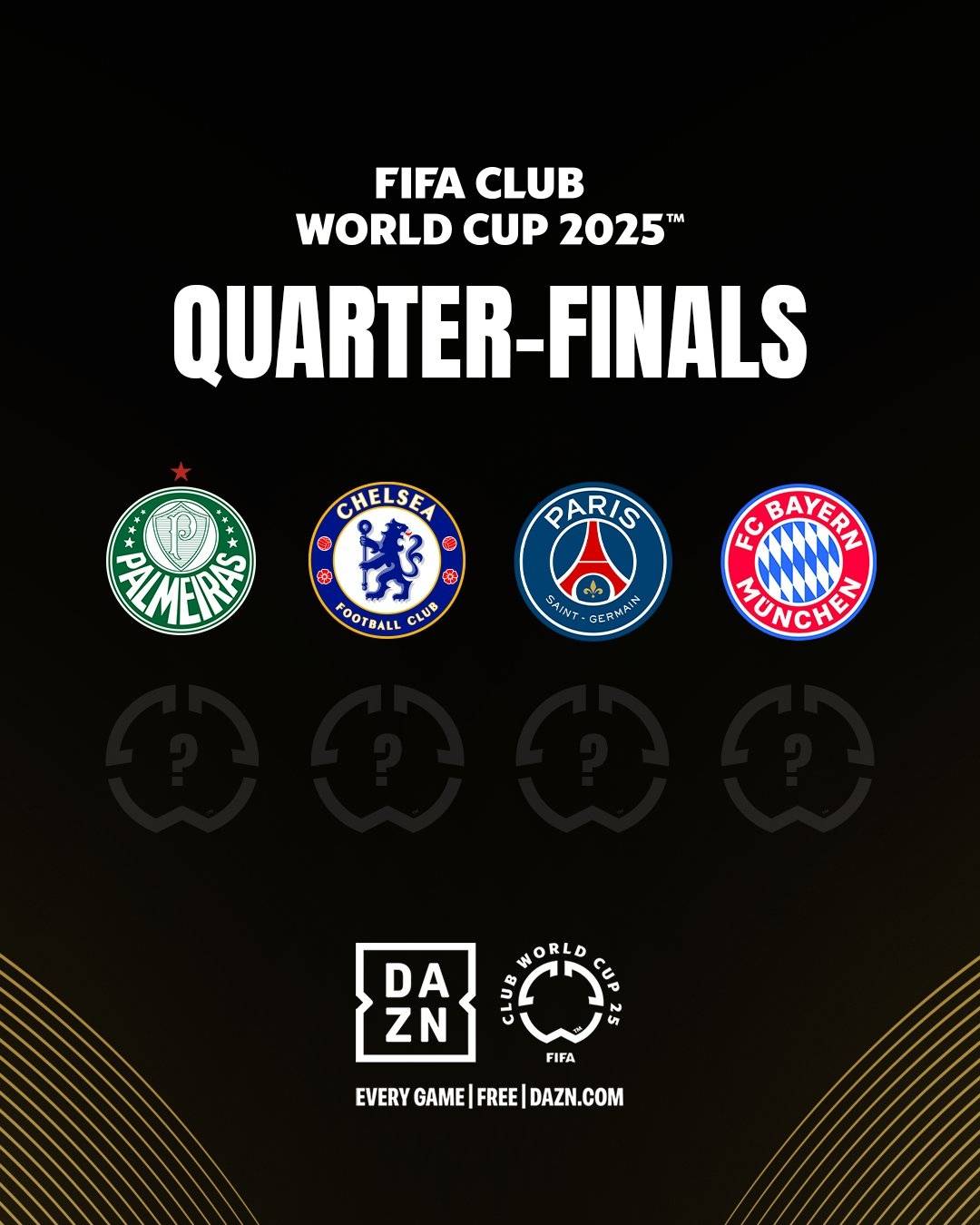 世俱杯爆改欧冠！欧洲队已成半壁江山 或8强占据7席？