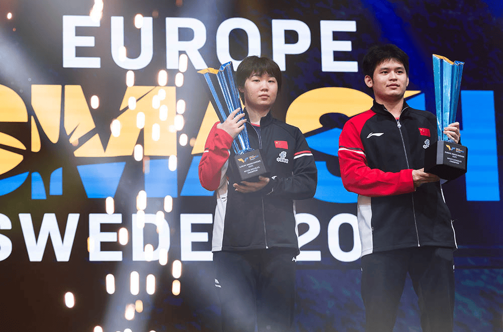 WTT欧洲大满贯赛瑞典站｜孙颖莎女单登顶 中国队共夺三冠