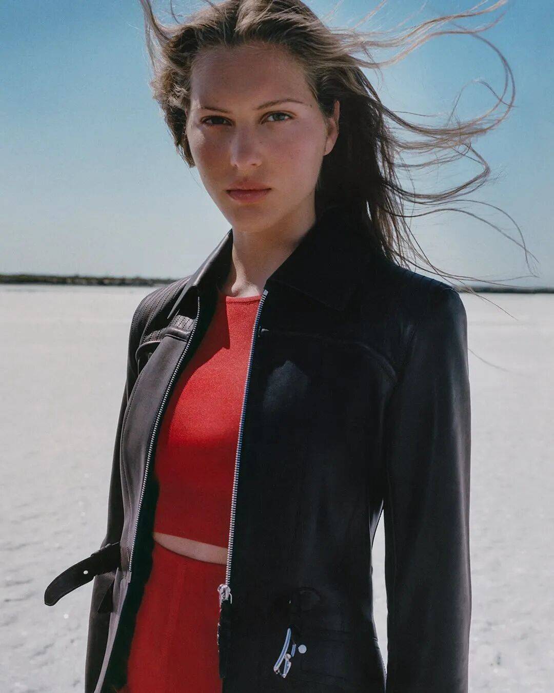 Hermès的女骑士,在沙滩上自由驰骋