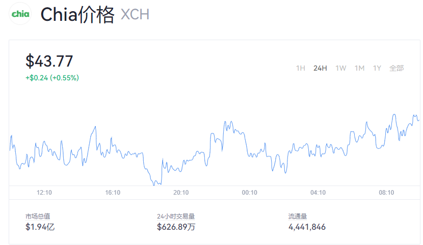 奇亚币价格(今日奇亚币价格)
